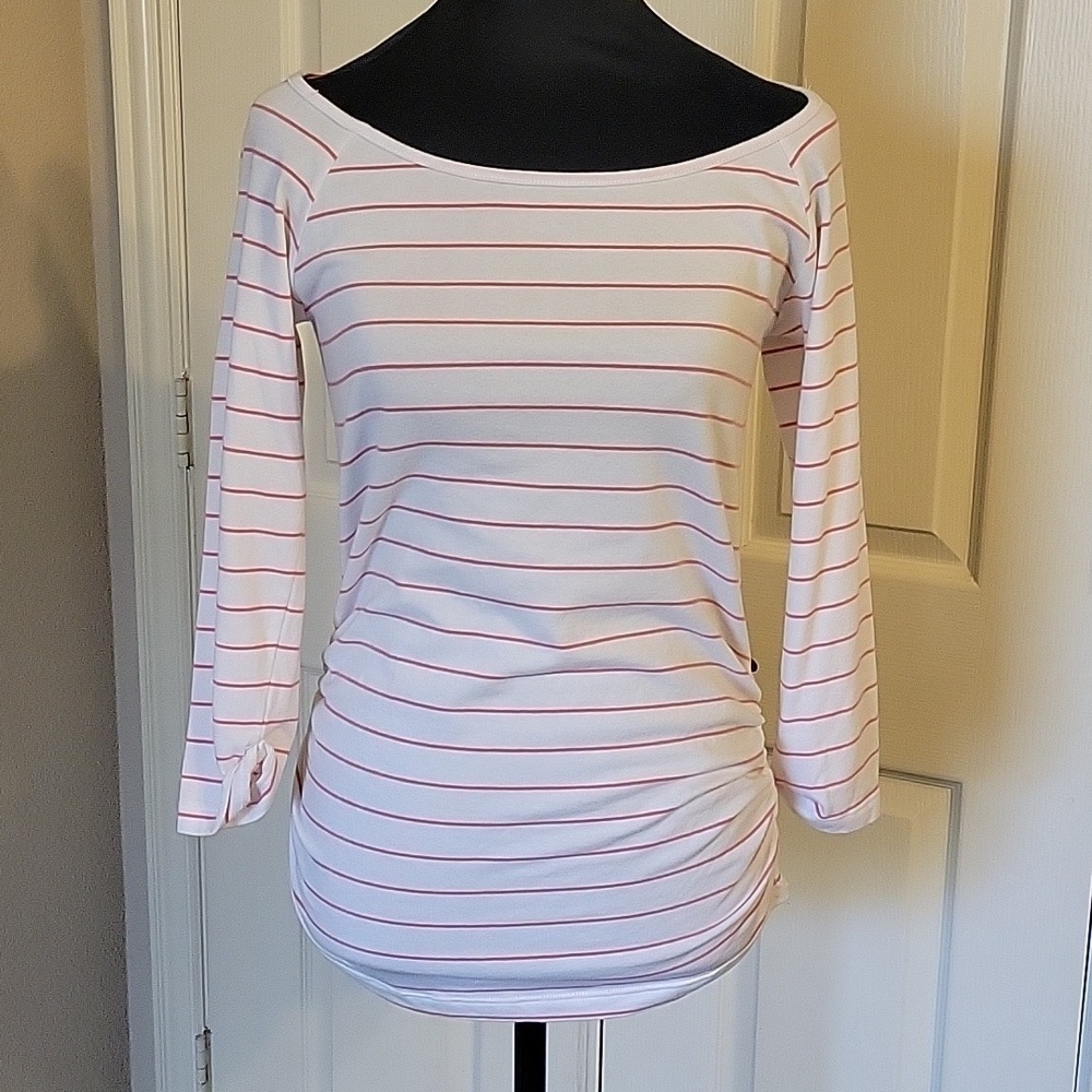 Living Doll size large 3/4 sleeve top